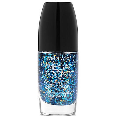 slide 1 of 1, wet n wild MegaRocks Glitter Nail Color - Stick It To The Man, 0.42 fl oz