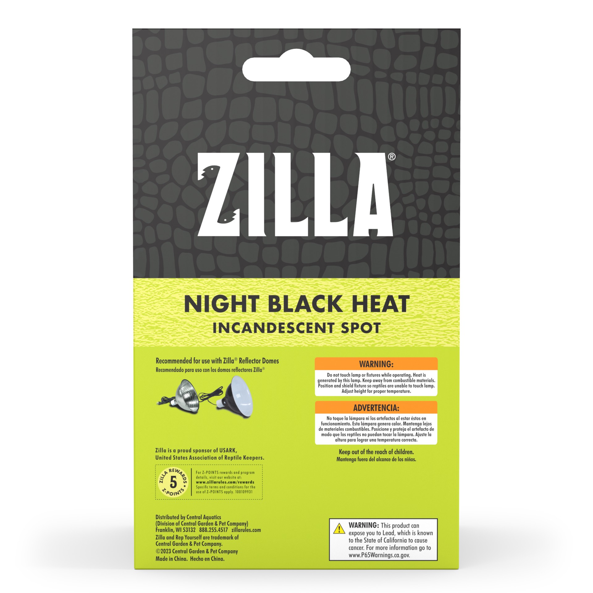 slide 2 of 6, Zilla Incandescent Spot Bulbs Night Black 150 Watts, 1 ct