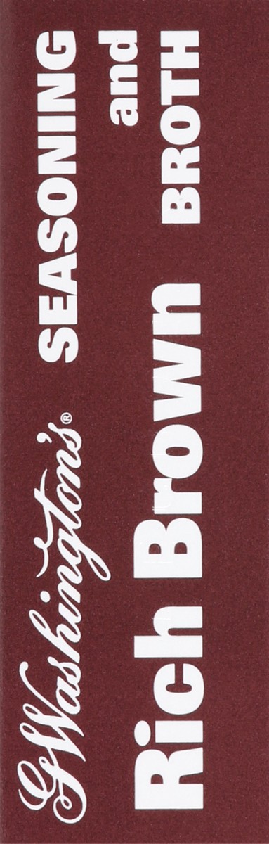 slide 8 of 9, G Washington's Rich Brown Seasoning and Broth 8-0.14 oz Packets Box, 8 ct