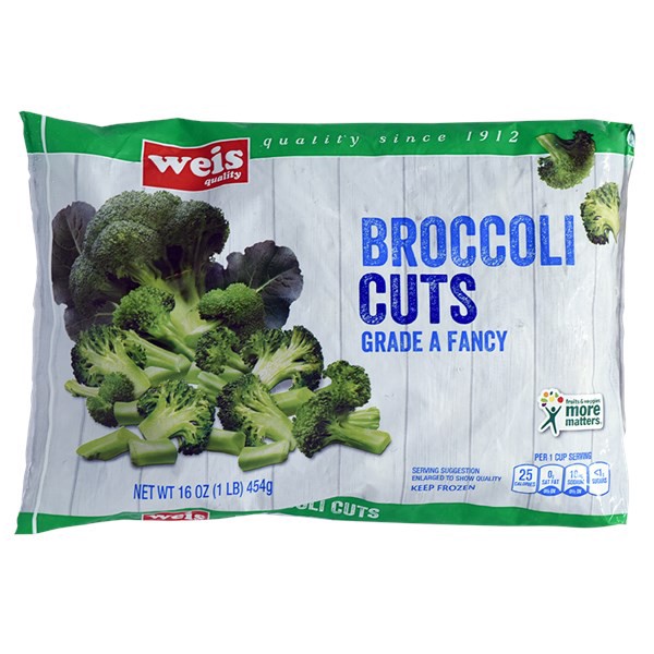slide 1 of 1, Weis Quality Cut Broccoli, 16 oz