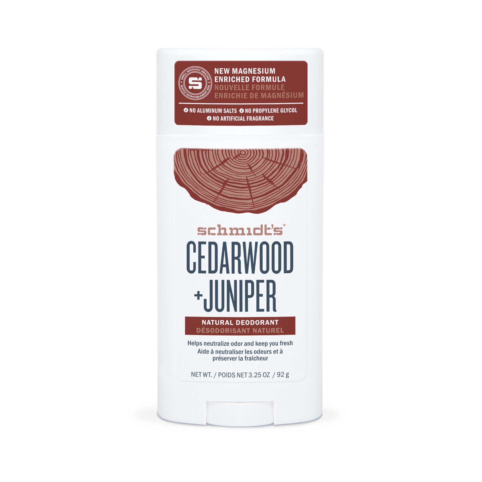 slide 1 of 4, Schmidt's Schmidt Deo Cedarwood Juniper, 3.25 oz