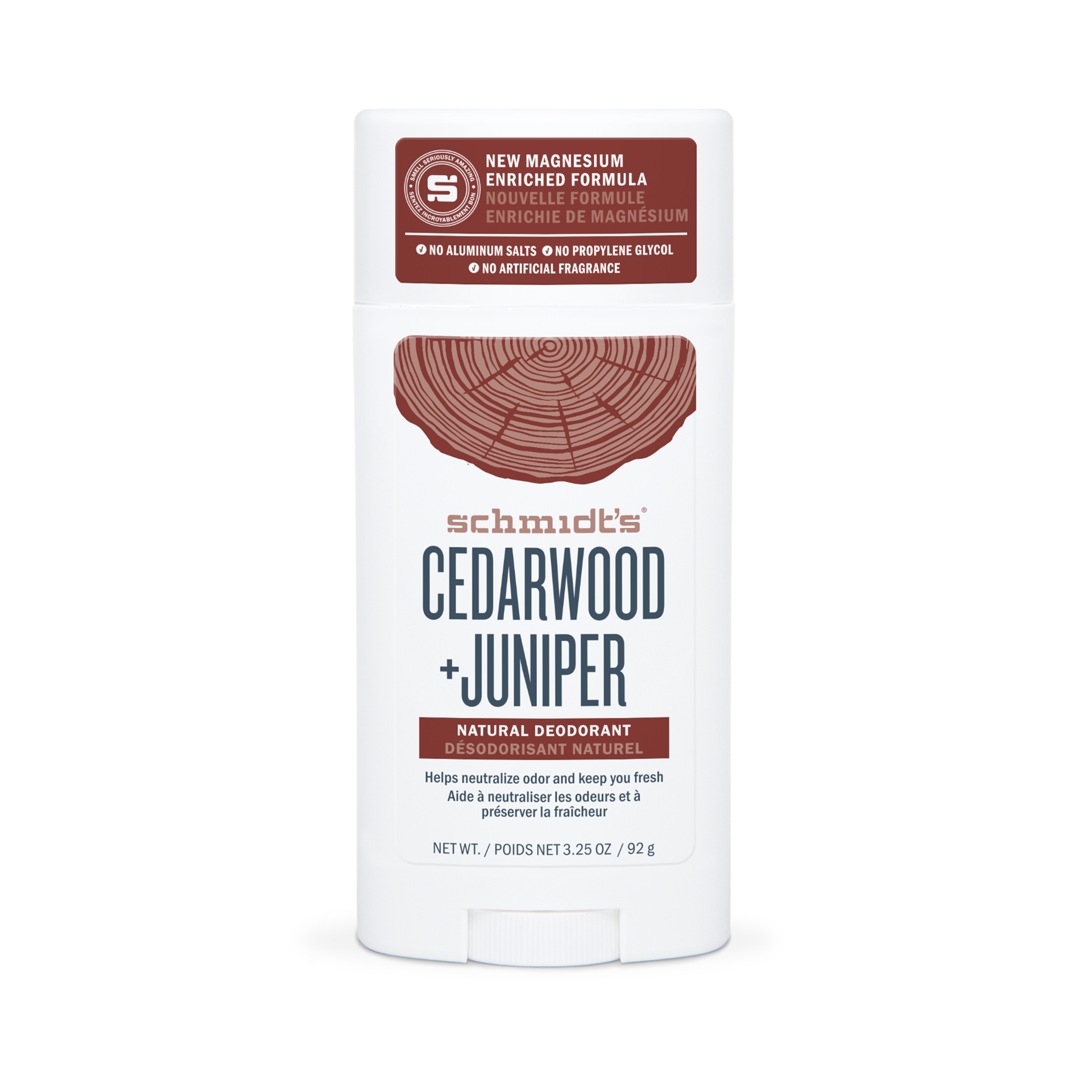 slide 3 of 4, Schmidt's Schmidt Deo Cedarwood Juniper, 3.25 oz