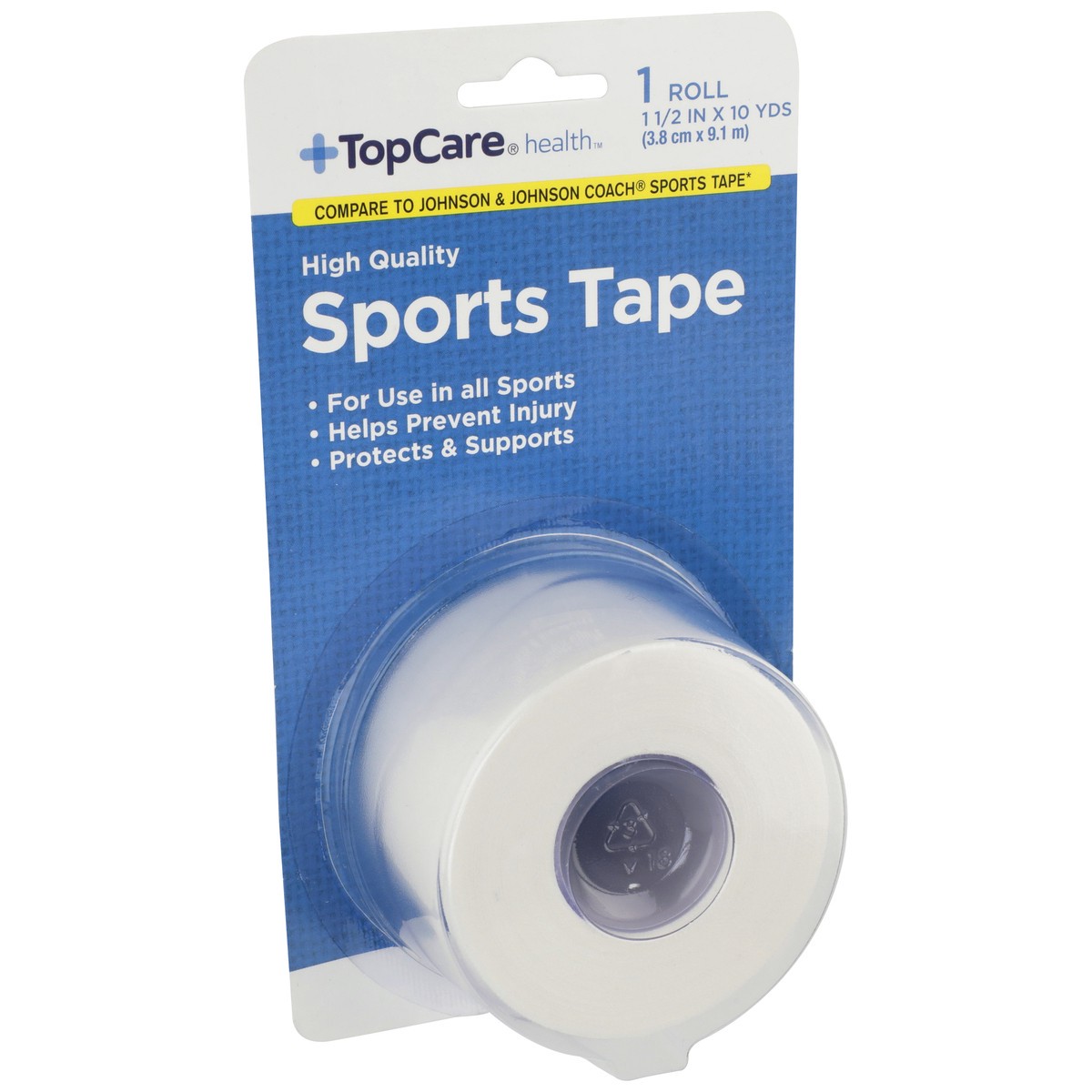 slide 2 of 8, TopCare Sports Tape, 1 ct