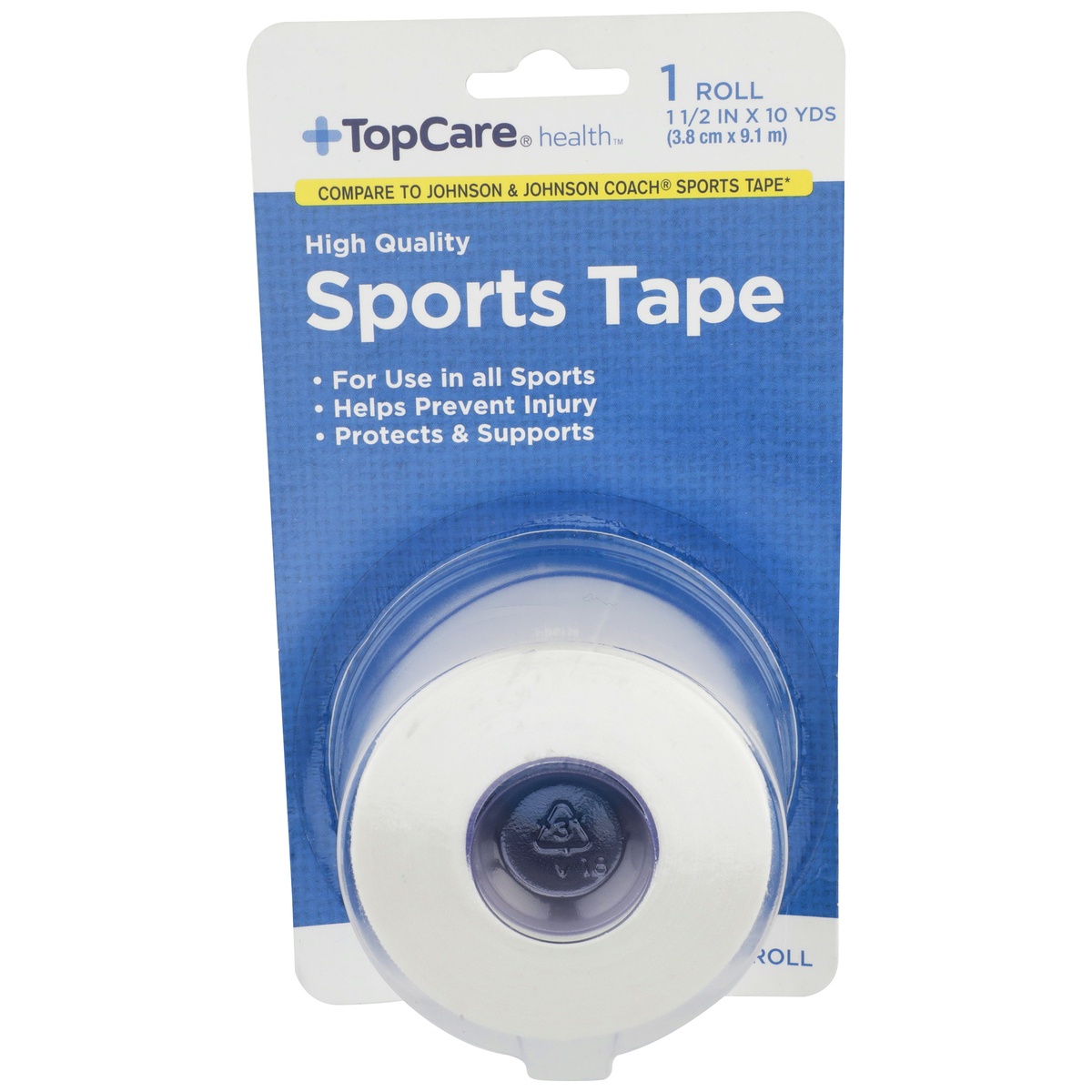 slide 1 of 8, TopCare Sports Tape, 1 ct