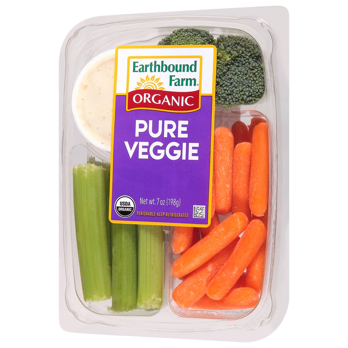 slide 11 of 12, Earthbound Farms Organic Vegetable Tray, 7 oz, 7 oz