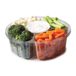 Giant Fresh Vegetable Platter With Ranch Dip, Large (Serves 8-10)