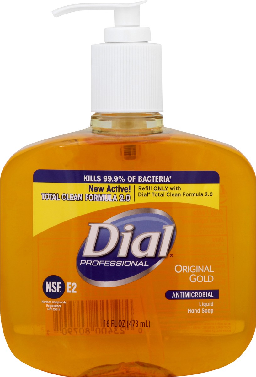 slide 2 of 12, Dial Original Gold Antimicrobial Liquid Original Gold Hand Soap 16 oz, 16 oz