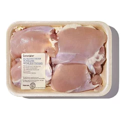 GreenWise Boneless Skinless Chicken Thighs, USDA Grade A, Antibiotic-Free