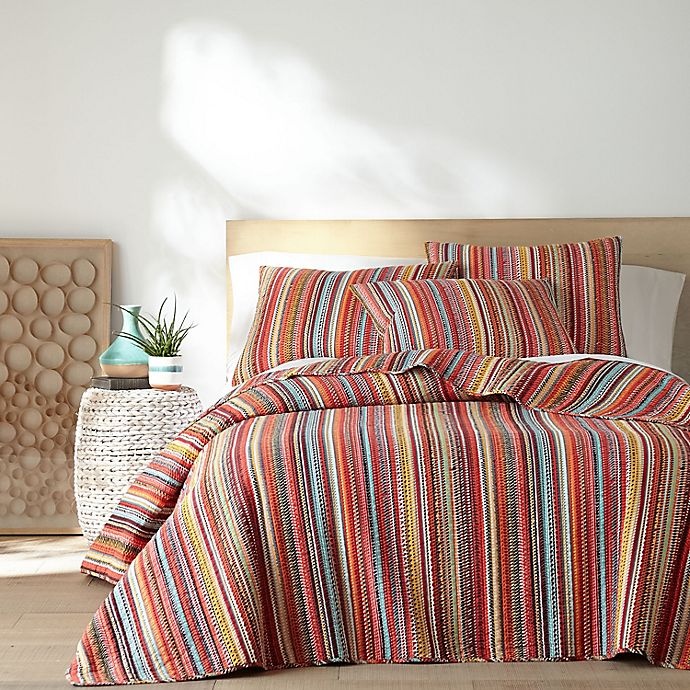 slide 1 of 4, Levtex Home Uluru Stripe Full/Queen Quilt Set, 3 ct