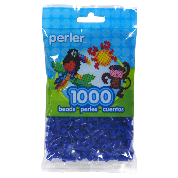 slide 1 of 1, Perler Beads Dark Blue, 1 ct