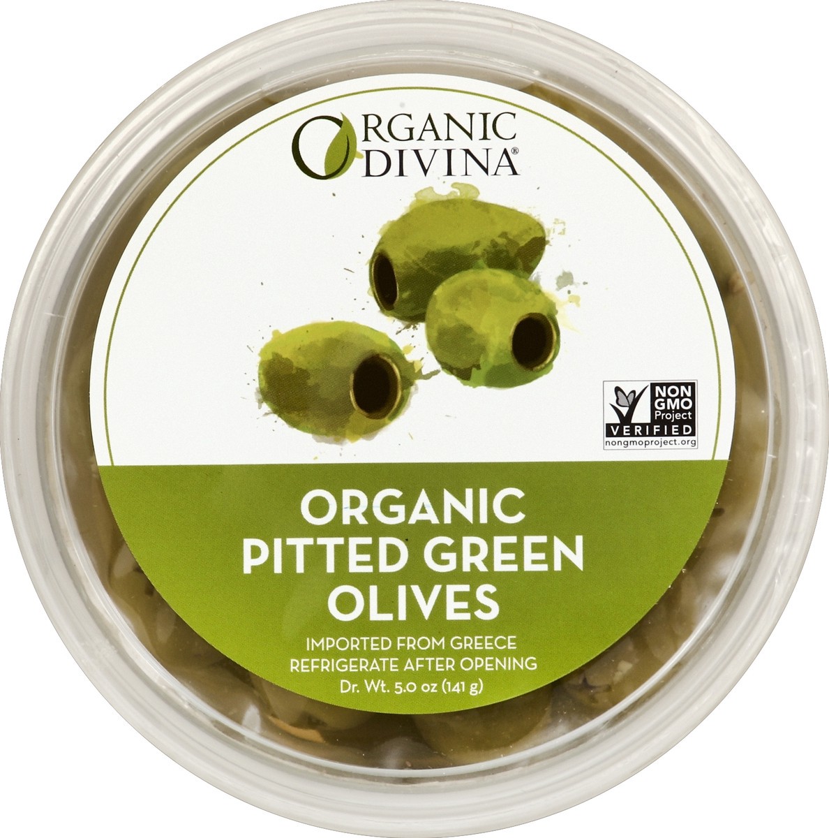 slide 1 of 3, Divina Olives 5 oz, 5 oz