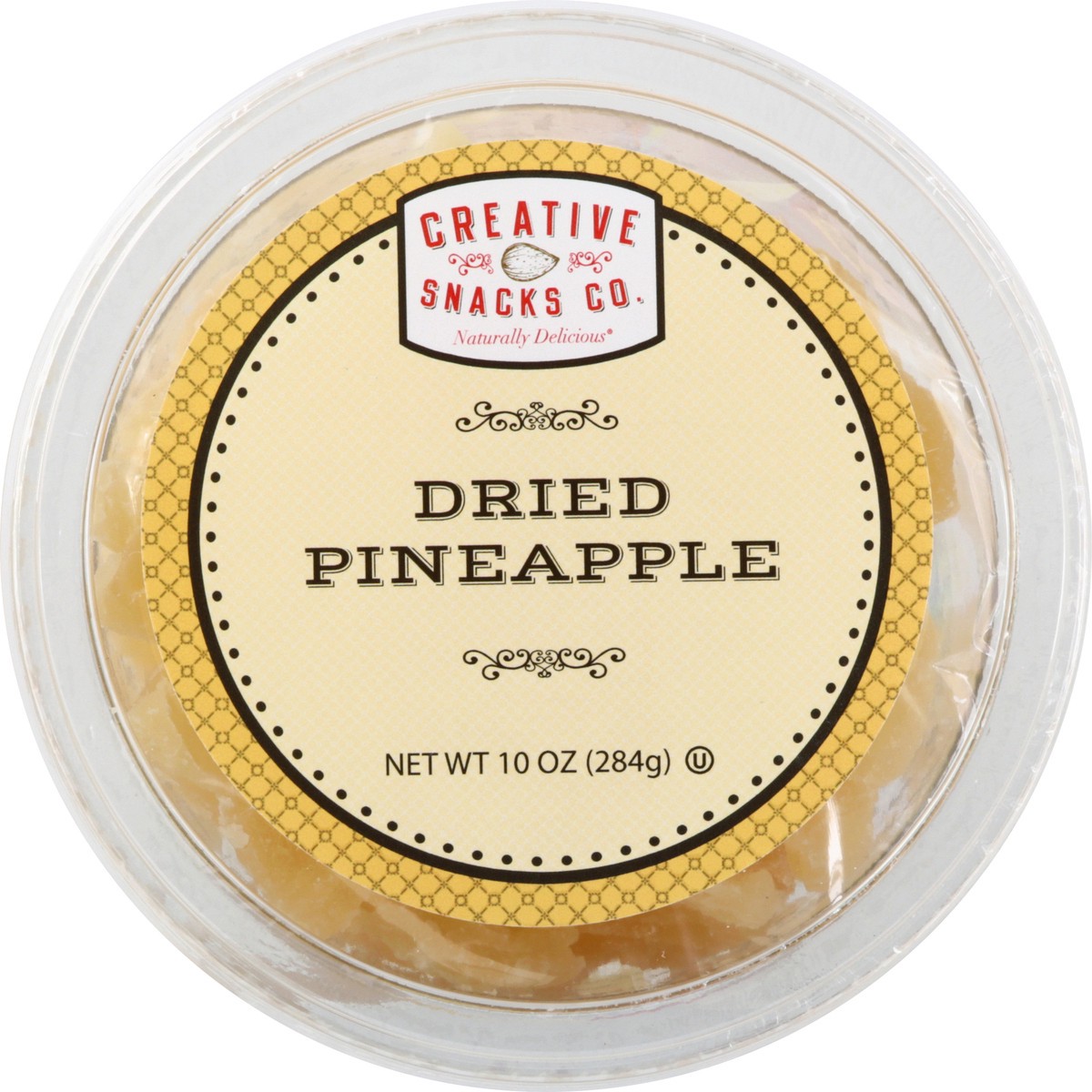 slide 7 of 13, Creative Snacks Naturally Delicious Dried Pineapple 10 oz, 10 oz