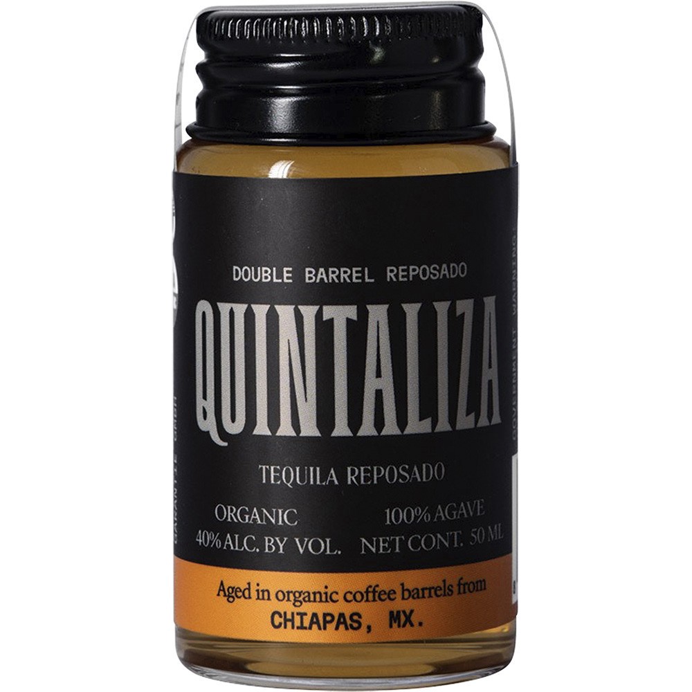 slide 1 of 1, Quintaliza Reposado Tequila, 50 ml