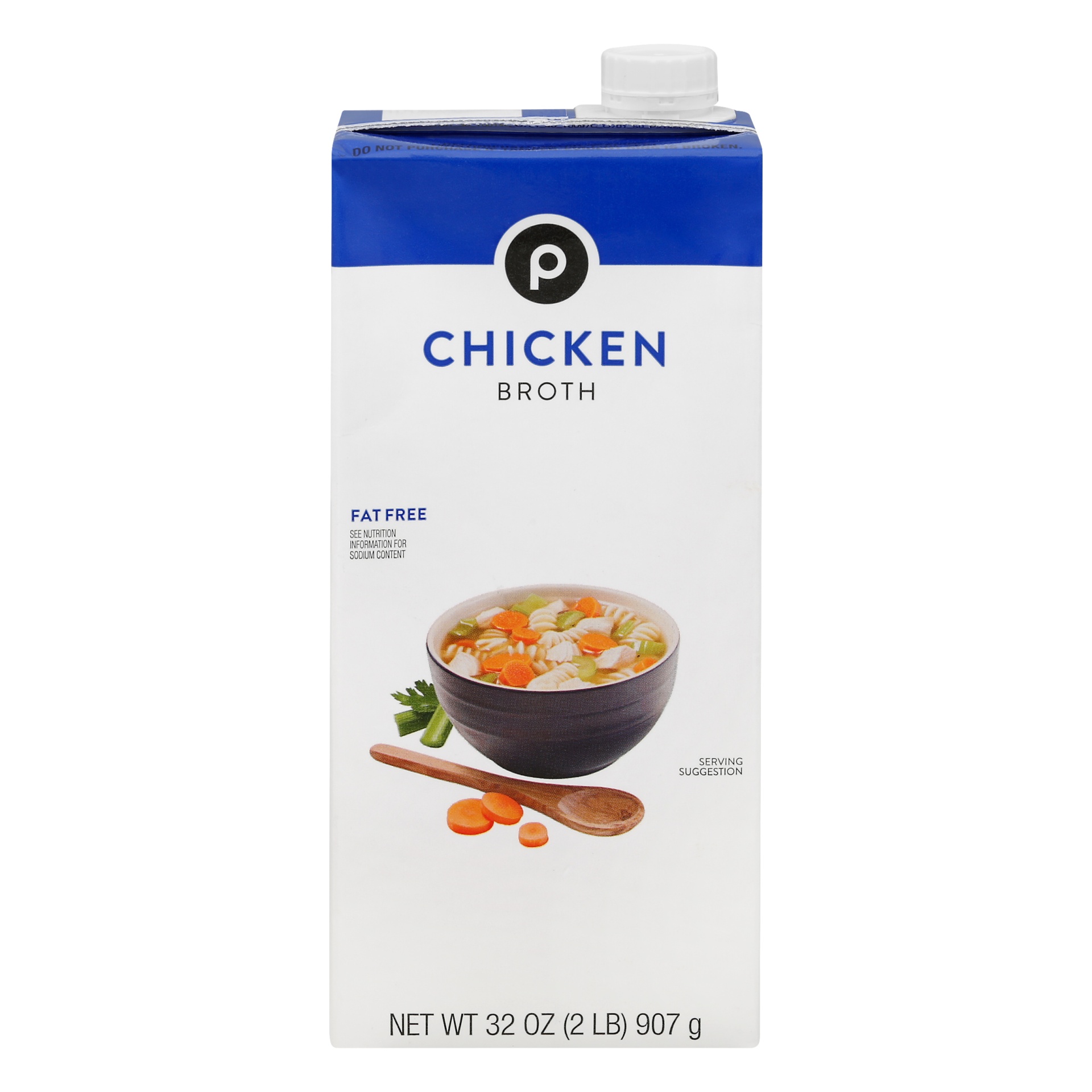 slide 1 of 1, Publix Chicken Broth - 32 oz, 32 oz