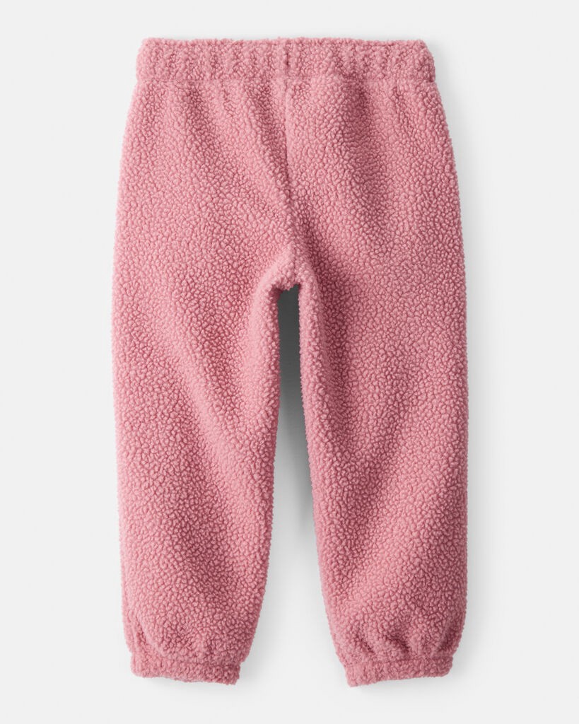 slide 2 of 3, Oshkosh Toddler Girl Cozy Joggers - Pink Pink 2T, 1 ct