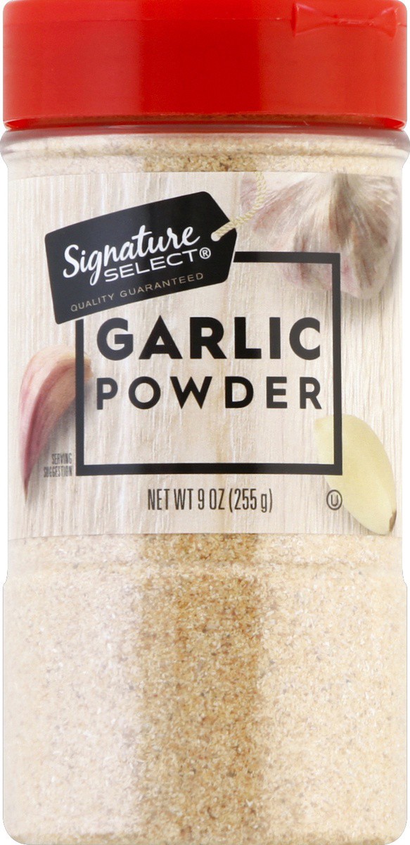 slide 4 of 7, Signature Select Garlic Powder 9 oz, 9 oz