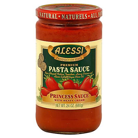 slide 1 of 2, Alessi Princess Heavy Cream Pasta Sauce, 24 oz