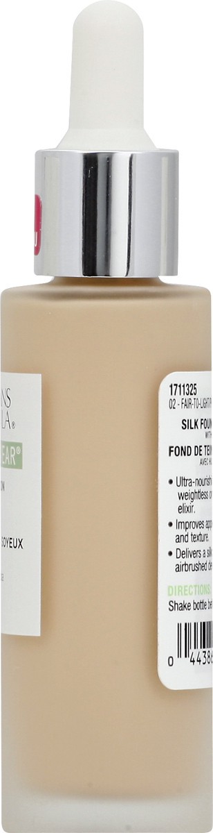 slide 2 of 12, Physicians Formula Organic Wear Fair-to-Light 02 Silk Foundation Elixir 30 ml, 1 fl oz