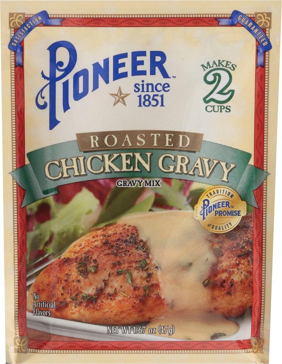 slide 6 of 9, Pioneer Roasted Chicken Gravy Mix 1.67 oz, 1.67 oz