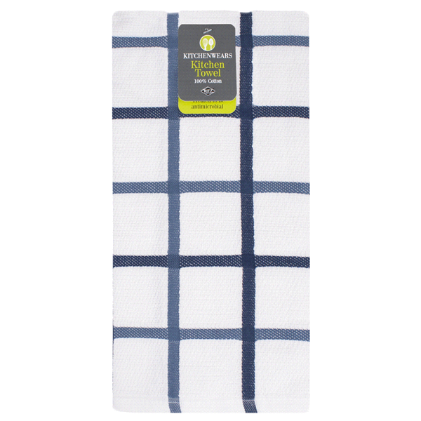 slide 1 of 1, Ritz KitchenWears Solid Kitchen Towel in Federal Blue, 1 ct