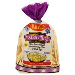 Bell-View Dutch Egg Noodles Extra Wide 1 lb