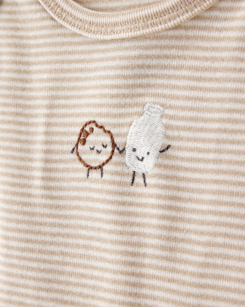 slide 2 of 7, Carter's Carters 5-Pack Kangaroo Cloud Short-Sleeve Bodysuits Multi 18M, 1 ct