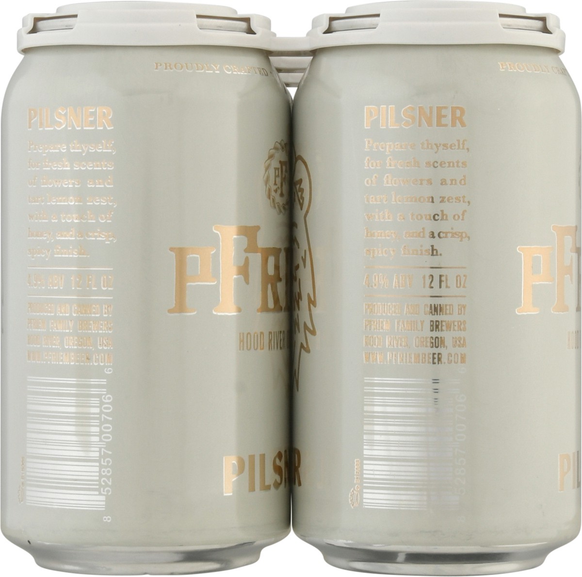 slide 3 of 9, Pfriem Pilsner Beer 6-12 fl oz Cans, 6 ct; 12 fl oz