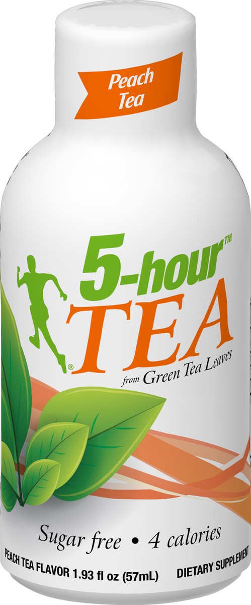 slide 4 of 5, 5-hour ENERGY Tea, Peach Tree, 1.93 oz
