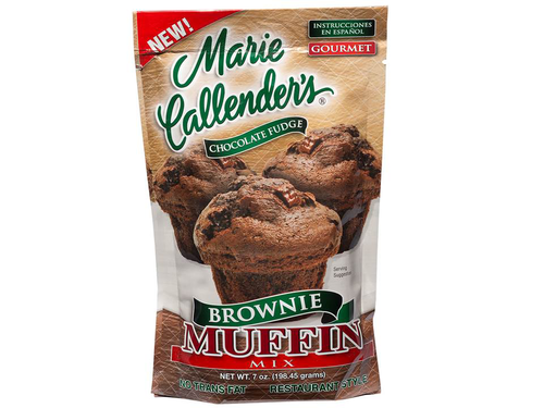 slide 1 of 1, Marie Callender's Chocolate Fudge Brownie Muffin Mix, 7 oz