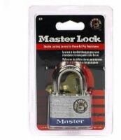 slide 1 of 1, Master Lock Laminated Steel Pin Tumbler Padlock - Silver, 3/4 in