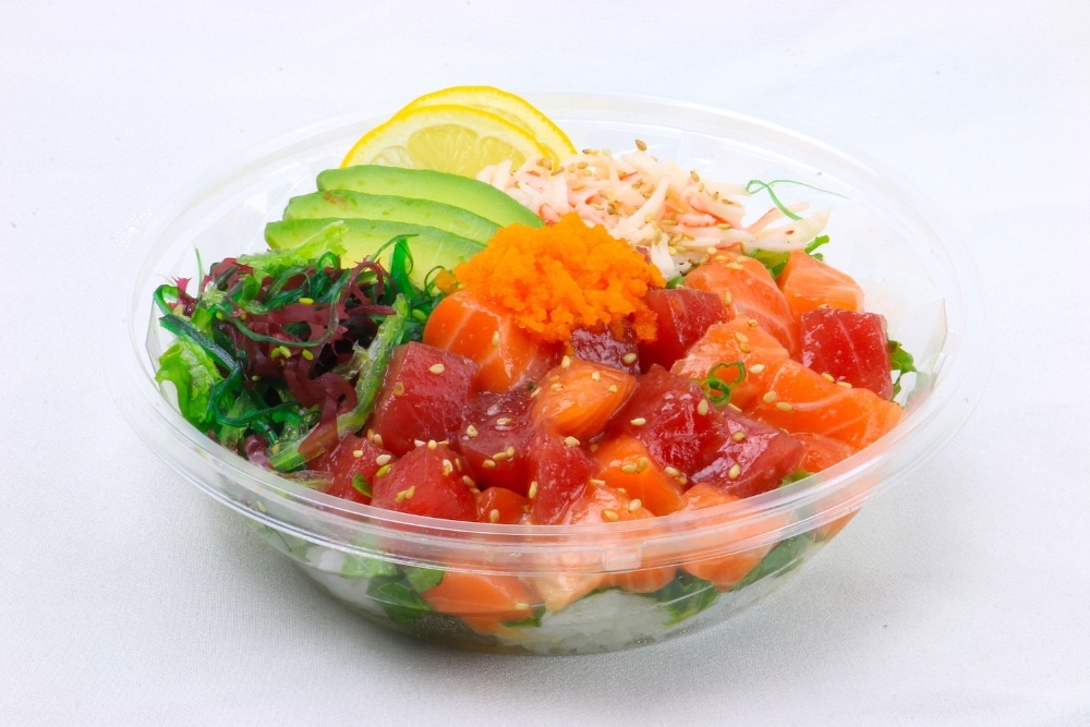 slide 1 of 1, AFC Advanced Fresh Concepts Premium Hawaiian Poke Bowl, 13.8 oz