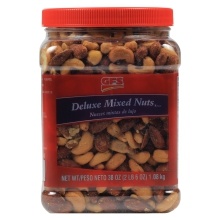 slide 1 of 1, GFS Deluxe Mixed Nuts, 38 oz