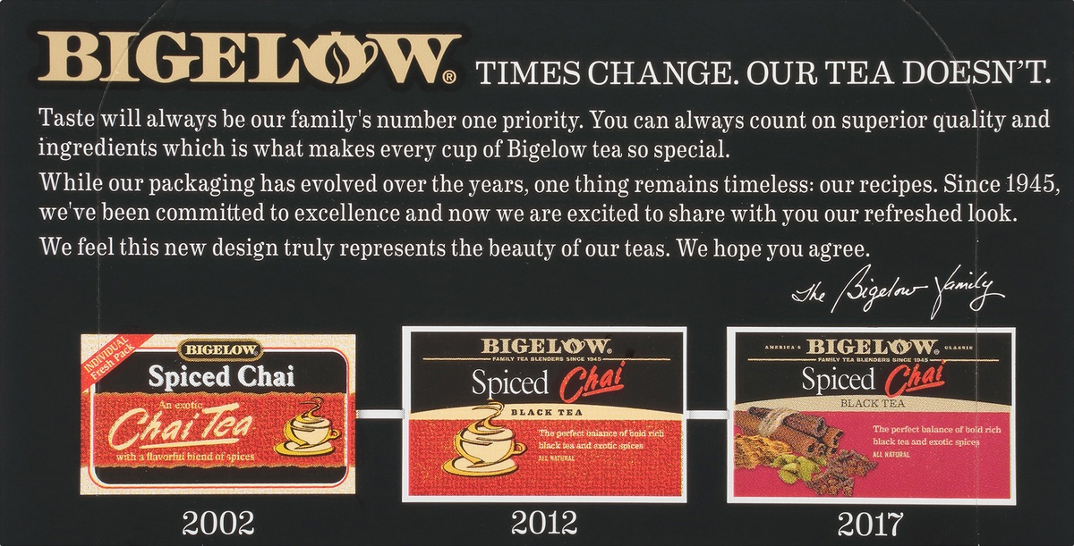 Bigelow Spiced Chai Tea 20 ct Shipt