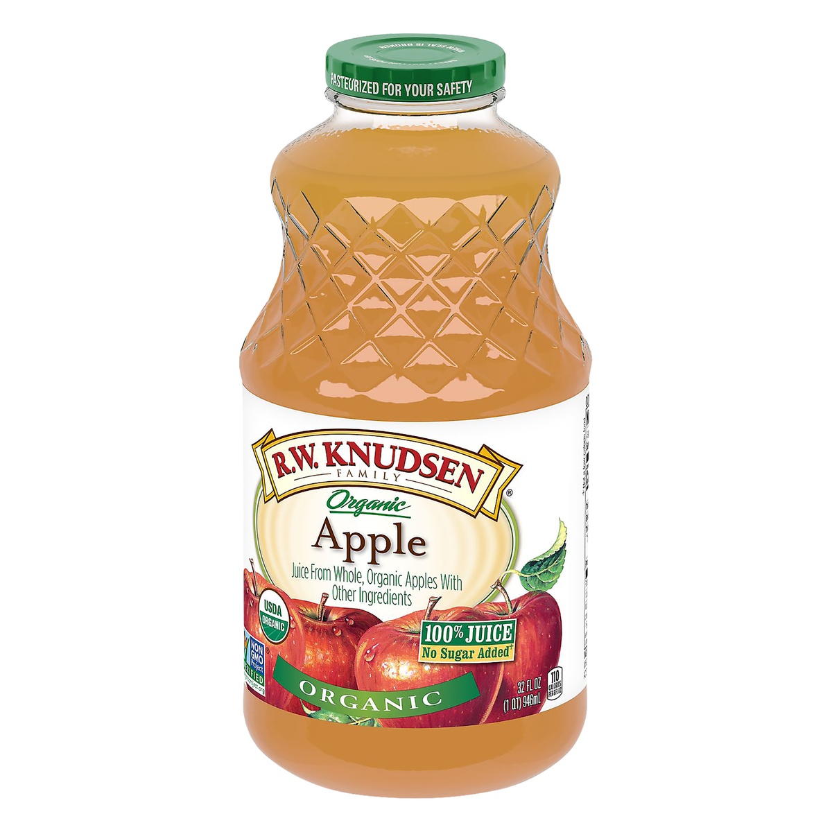slide 3 of 7, Knudsen Organic Apple Quart Juice, 32 oz