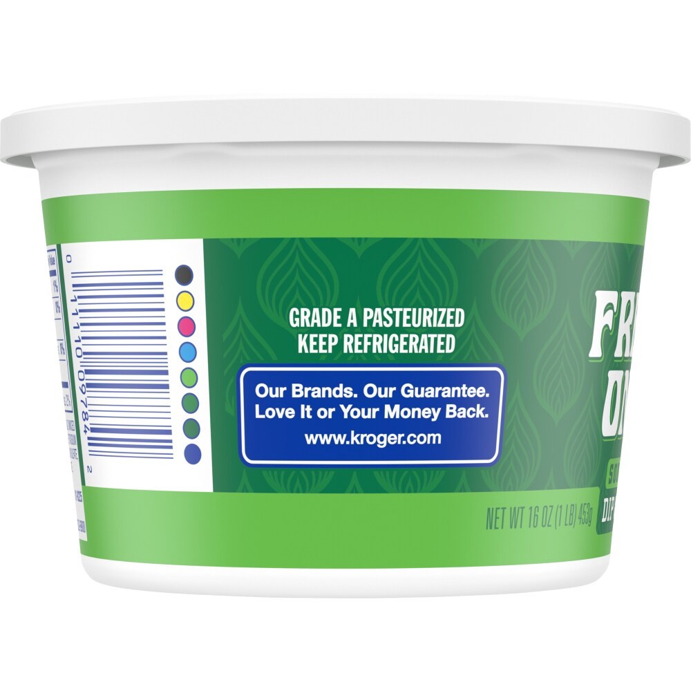 slide 5 of 5, Kroger French Onion Sour Cream Dip & Spread, 16 oz