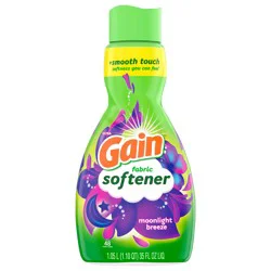 Gain, Fabric Softener, Moonlight Breeze, Ultra