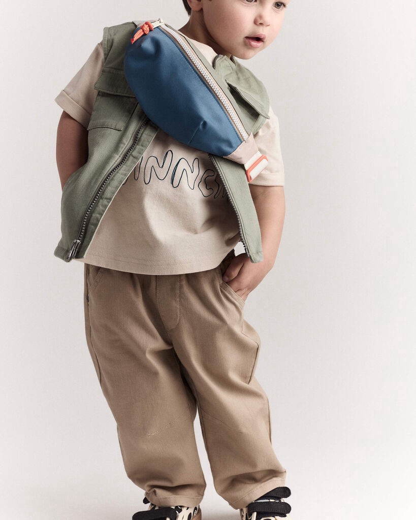 slide 8 of 9, Otteravenue Toddler Barrel Pant - Tan Tan 5T, 1 ct