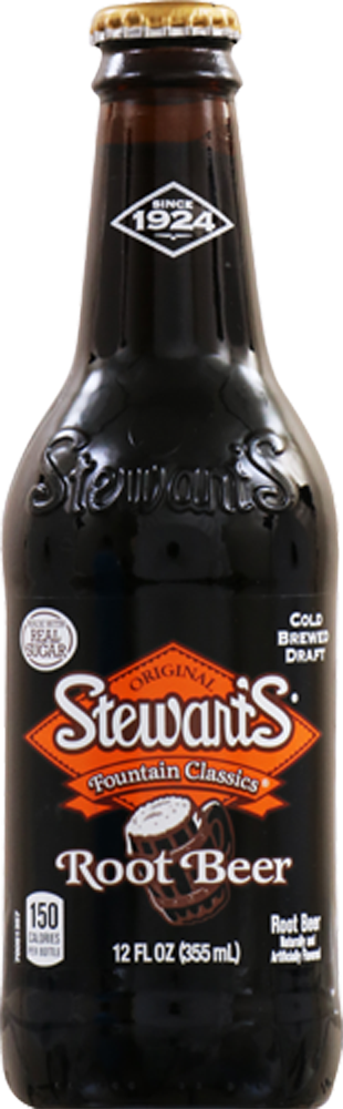 slide 1 of 1, Stewart's Fountain Classics Root Beer Soda - 12 oz, 12 oz