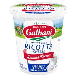 Galbani Ricotta Double Cream - 15 oz