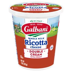 Galbani Ricotta Double Cream - 15 oz