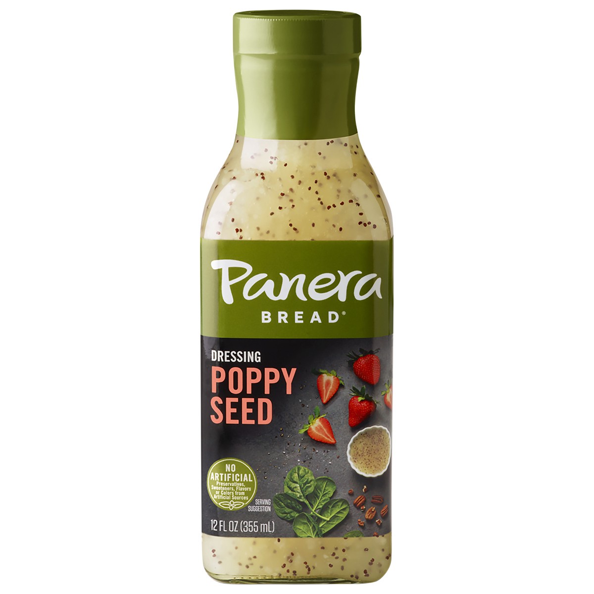 slide 1 of 9, Panera Bread Panera Poppyseed Vinaigrette Dressing, 12 fl oz