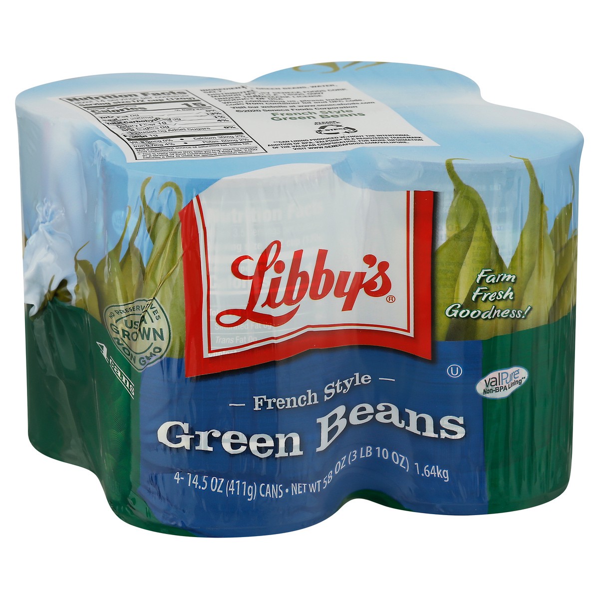 slide 4 of 9, Libby's French Style Green Beans, 14.5 oz, 4-Cans, 4 ct