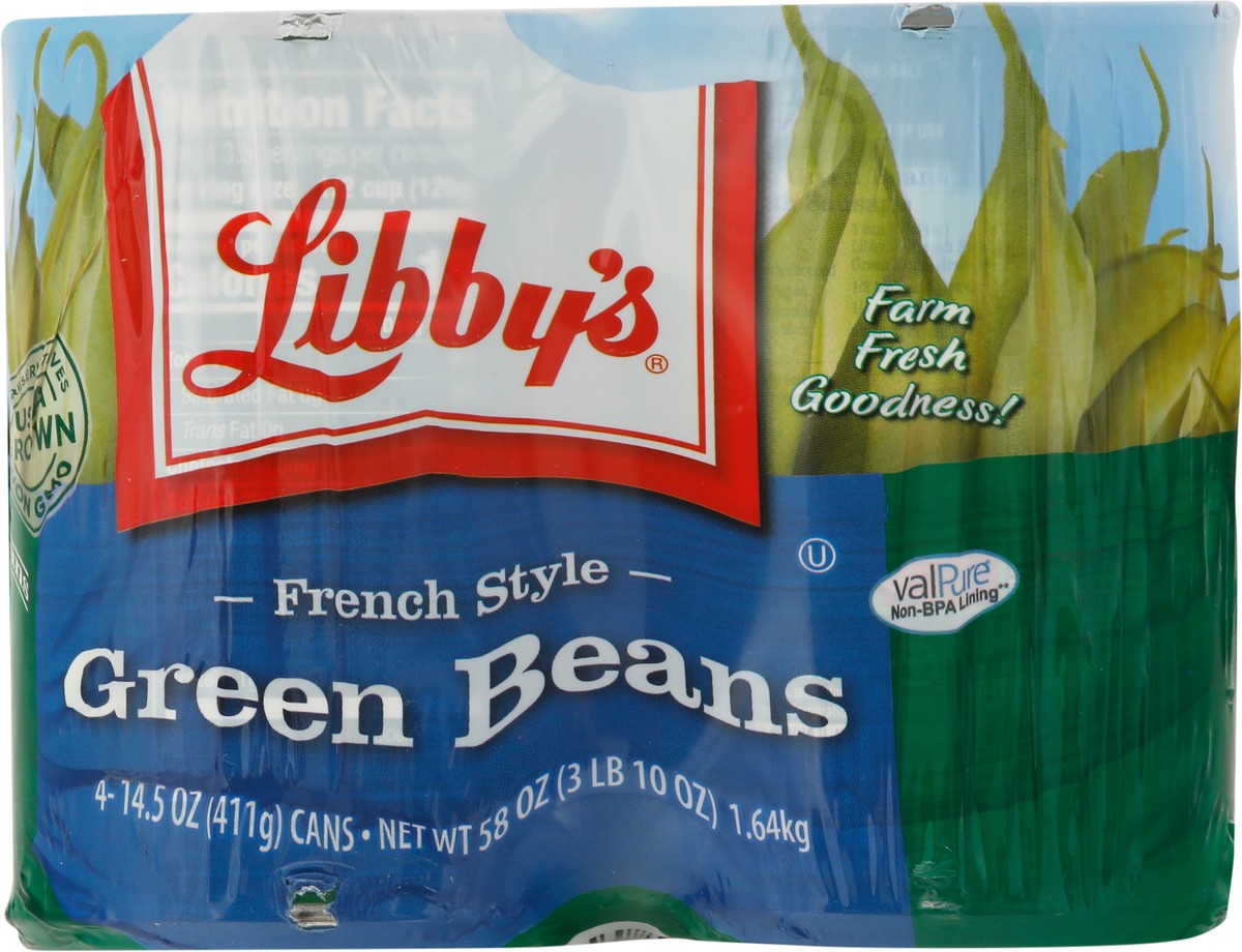 slide 9 of 9, Libby's French Style Green Beans, 14.5 oz, 4-Cans, 4 ct