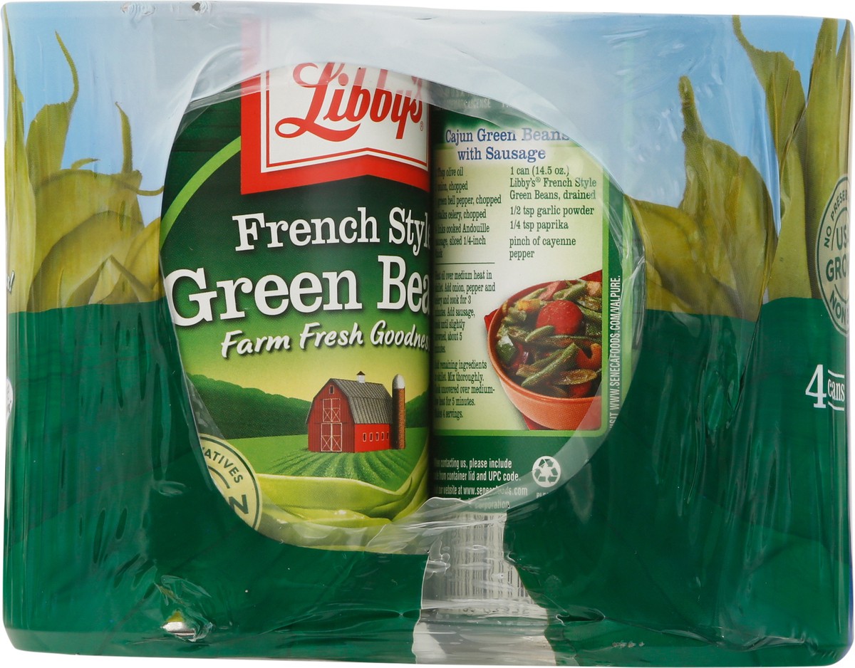 slide 5 of 9, Libby's French Style Green Beans, 14.5 oz, 4-Cans, 4 ct