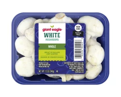 Giant Eagle White Mushrooms, Whole