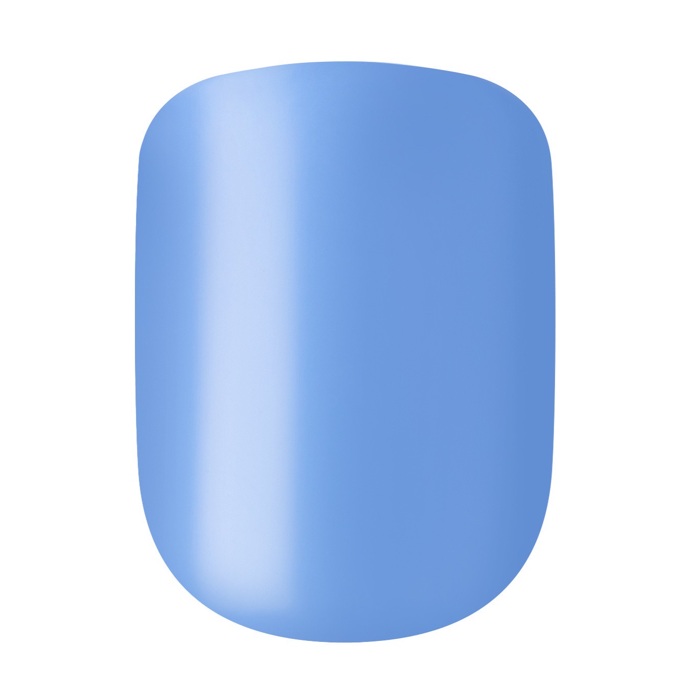 slide 4 of 5, imPRESS Color Press-on Nails, Baby Why so Blue, Short, 1 ct