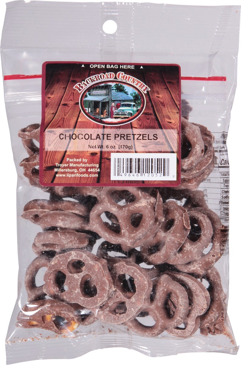 slide 4 of 14, Backroad Country Chocolate Pretzels 6 oz, 6 oz