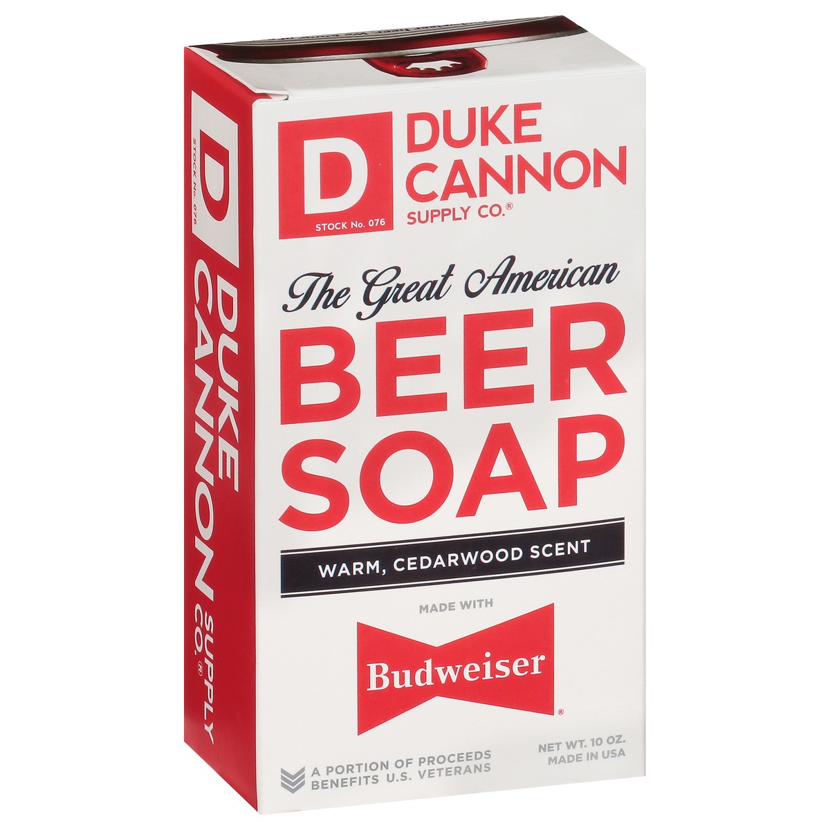 slide 1 of 9, Duke Cannon Warm Cedarwood Scent Beer Soap 10 oz, 10 oz