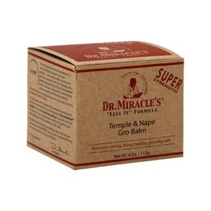 slide 1 of 1, Dr. Miracle's Temple & Nape Gro Balm, Super Strength, 4 oz