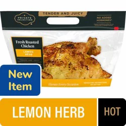 Private Selection® Lemon Herb Whole Roasted Chicken Hot